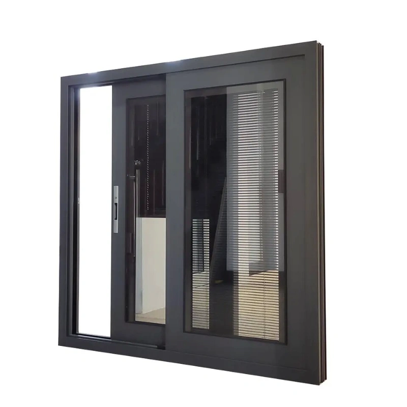 Coastal Project Storm Proof Sliding Aluminum Gray Windows - Image 2
