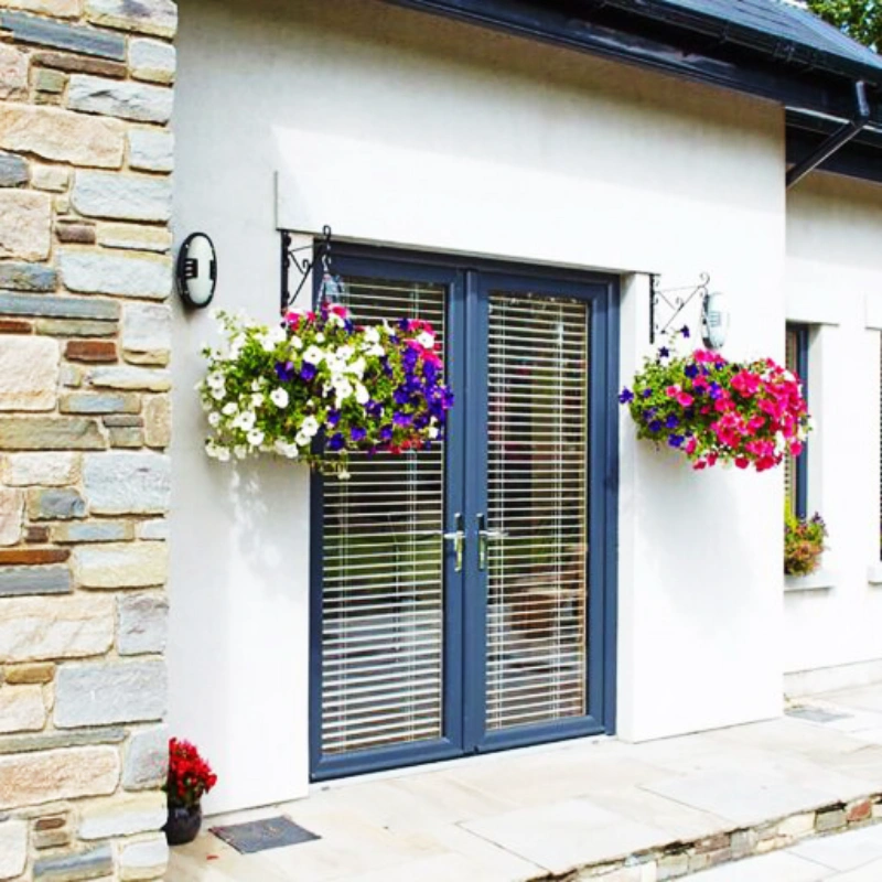 Energy saving UPVC biparting vertical hinged Casement doors - Image 3