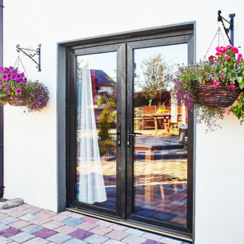 Energy saving UPVC biparting vertical hinged Casement doors - Image 5