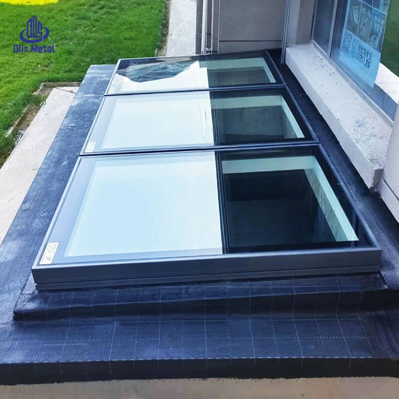 New Aluminum Electric Basement Skylight window | Automatic Rain Closure - Image 5