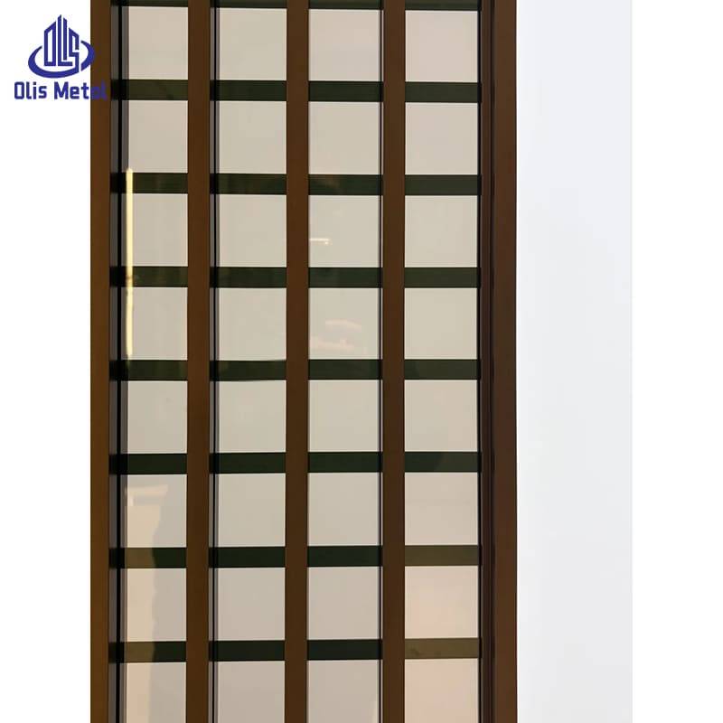 Hidden Grid Aluminum Glass Sliding Partition Door | Premium Soundproof Space Divider for Villa Interiors - Image 6
