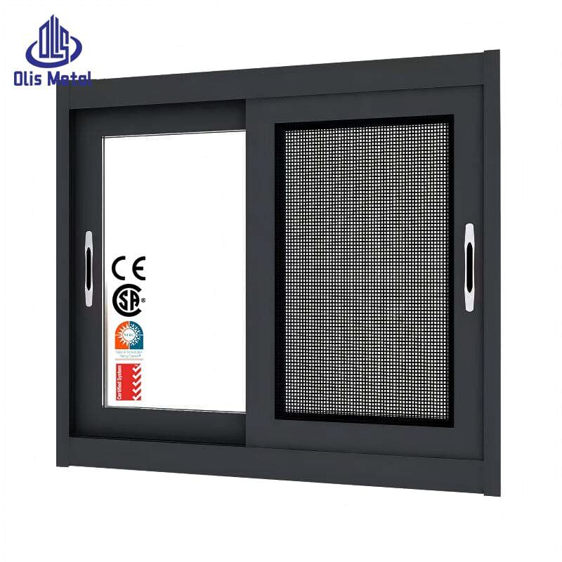 Precision-Engineered Dual Sash Sliding Window | Energy-Saving Aluminum Glass for Residential Renovations