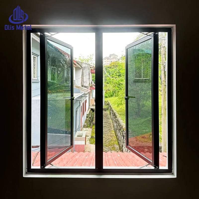 Multi-Sash Aluminum Casement Window | Premium Windproof Energy-Saving Double Glazing for Villa Facades - Image 5