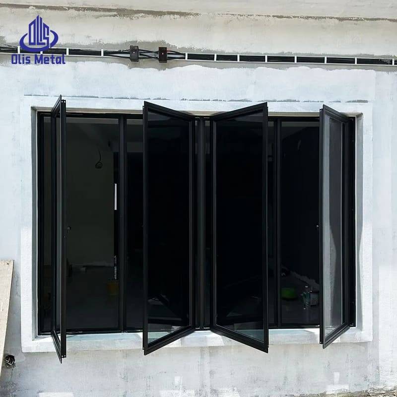 Multi-Sash Aluminum Casement Window | Premium Windproof Energy-Saving Double Glazing for Villa Facades