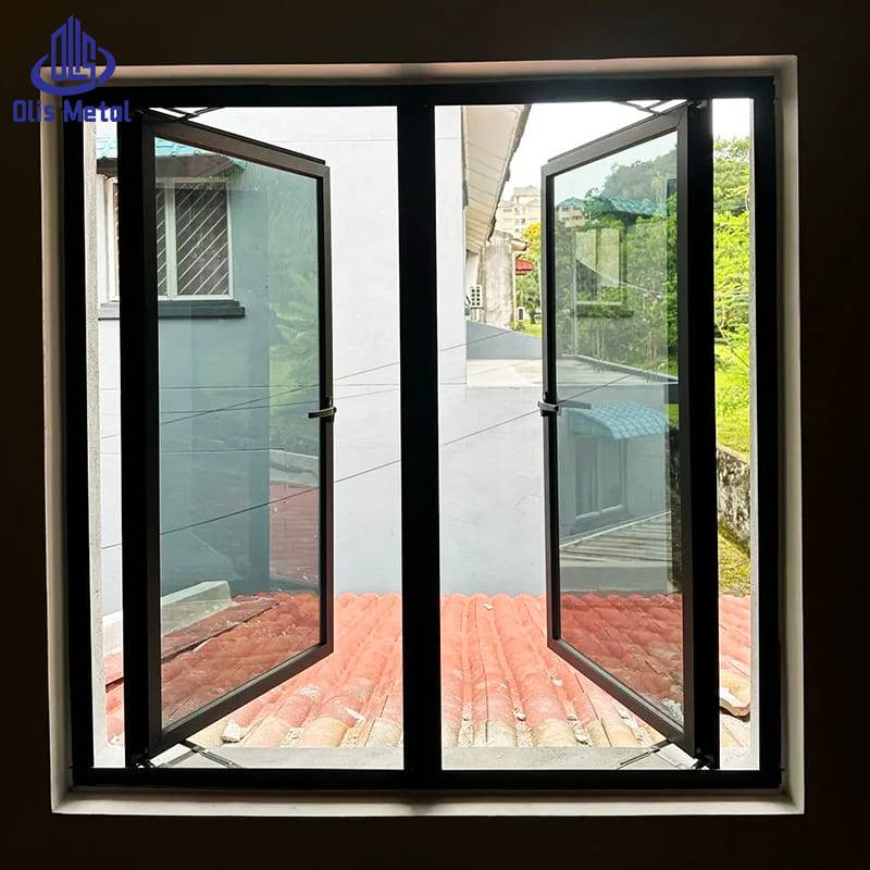 Multi-Sash Aluminum Casement Window | Premium Windproof Energy-Saving Double Glazing for Villa Facades - Image 6