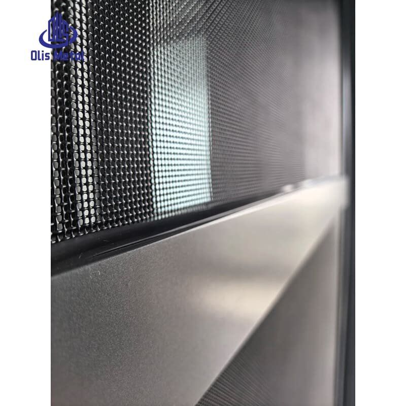 Silver Gray Thermal Insulated Aluminum Screen Sliding Door | Superior Soundproof Energy-Saving System for Residential Construction - Image 3