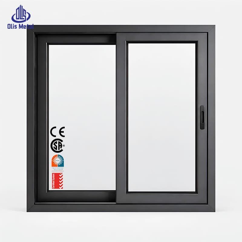 Precision-Engineered Dual Sash Sliding Window | Energy-Saving Aluminum Glass for Residential Renovations - Image 6