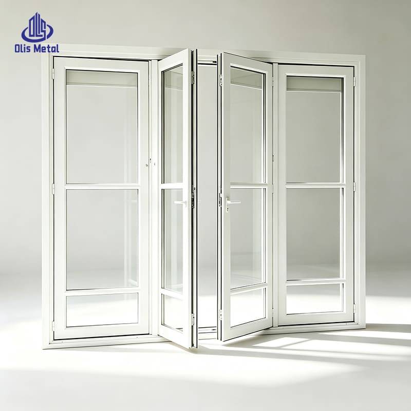 Premium Custom Aluminum hinged Patio Doors | Weatherproof Energy Efficient Exterior Doors for Villa & Apartment Homes