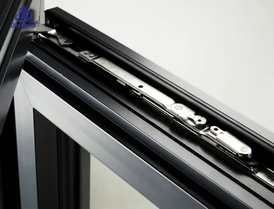 Elegant Aluminum Casement Window with Insect Screen, High-Performance Thermal Insulated for Modern Home Projects - Image 2