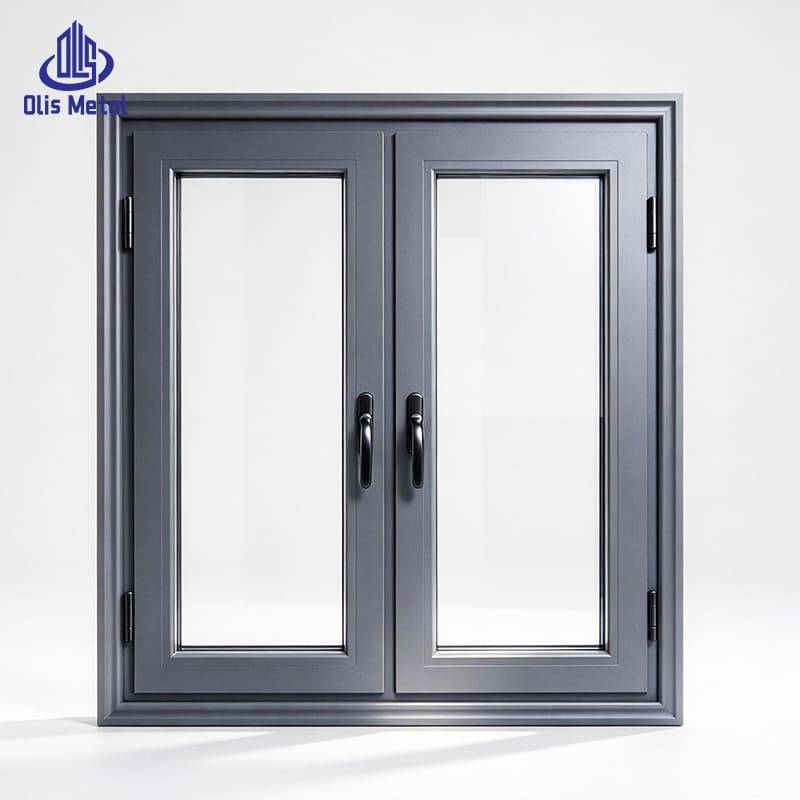 Durable Thermal insulation Windproof Aluminum Casement Glass Window for Home Renovation and New Construction - Image 2