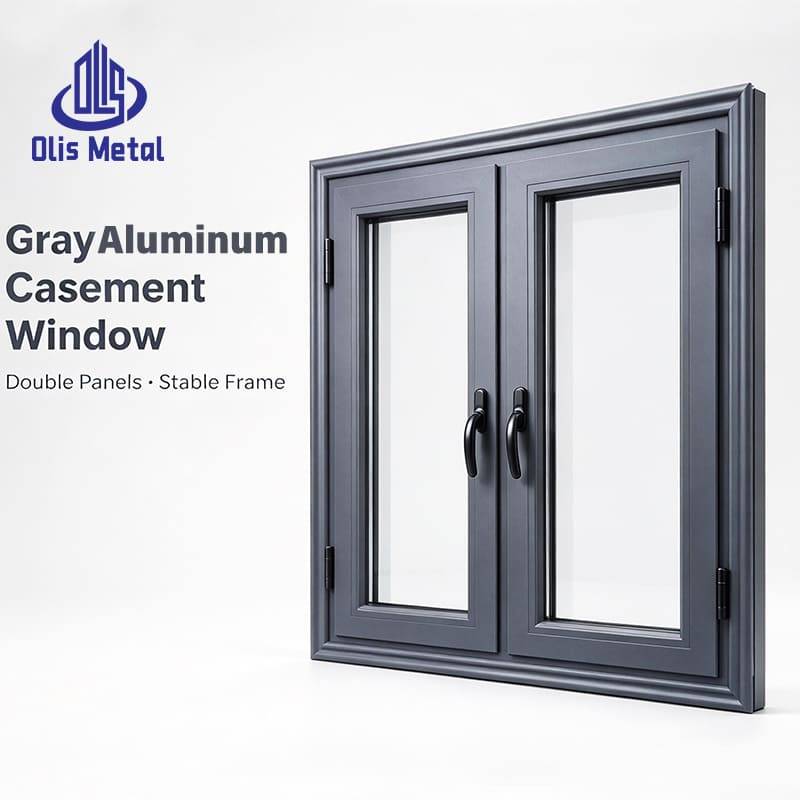 Durable Thermal insulation Windproof Aluminum Casement Glass Window for Home Renovation and New Construction - Image 6