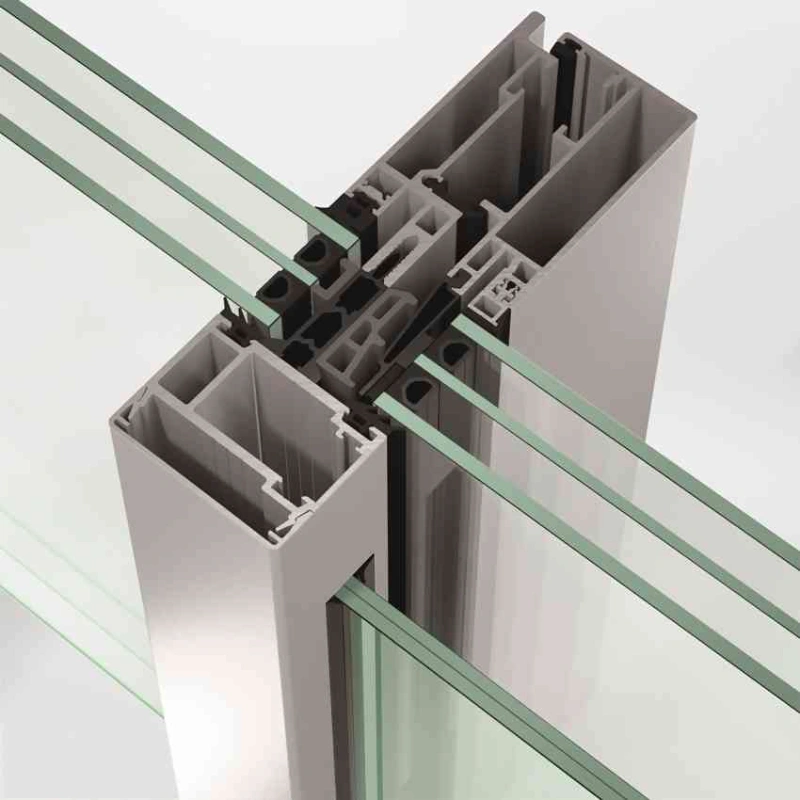 Triple-Glazed Tempered High-Strength Curtain Wall | Remarkable Energy-Efficient Facade - Image 5