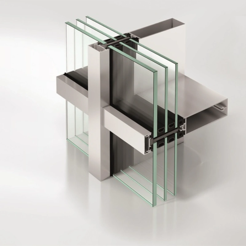 Triple-Glazed Tempered High-Strength Curtain Wall | Remarkable Energy-Efficient Facade