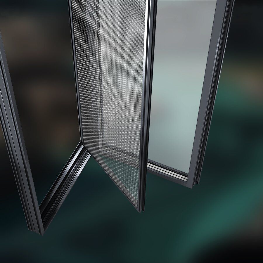 Series 95 Ultra-Narrow Frame Panoramic Double-Sash Inward-Opening Casement Window - Image 4