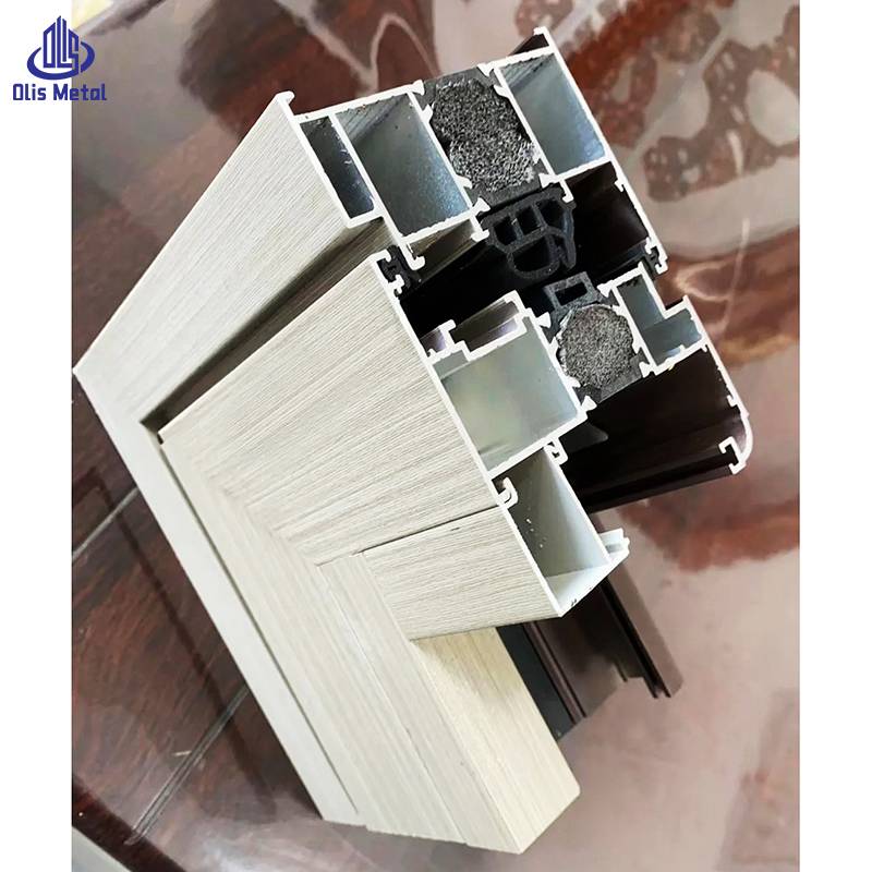 Thermal Insulated Wood Grain Aluminum Double Glazed Tilt Turn Window Casement Windows - Image 6