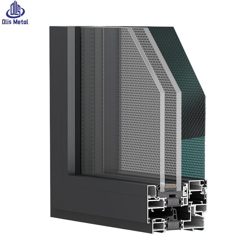 Series 95 Ultra-Narrow Frame Panoramic Double-Sash Inward-Opening Casement Window - Image 2